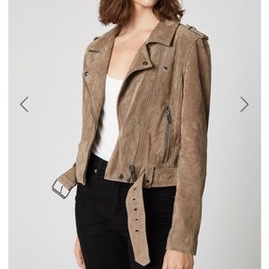 Blank NYC Suede Moto Jacket